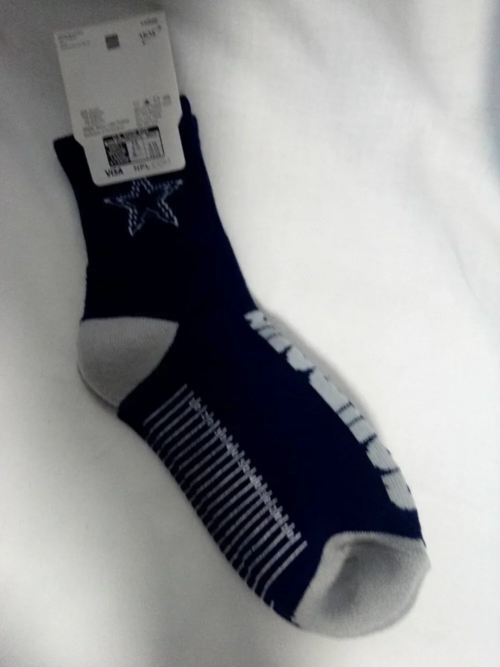 NFL Dallas Cowboys socks Large NWT